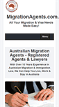 Mobile Screenshot of migrationagents.com.au